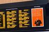 London Euston departure board with British Sign Language screens (Photo Network Rail)