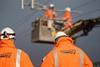 Network Rail overhead line engineers