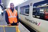 GTR staff with wheelchair ramp at London Bridge