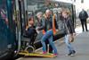 ATW accessibility support at Shrewsbury (Photo Tony Miles)