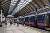 Hull Trains passengers alighting at Paragon station