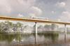 HS2 Birmingham Interchange peoplemover impression (Image HS2 Ltd)